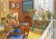 Writing Letters Carl Larsson